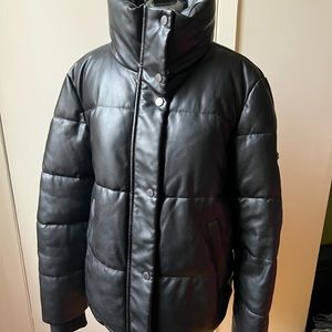 BCBG Vegan Leather Jacket